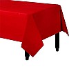 Red Plastic Tablecover - 1.4m x 2.8m 