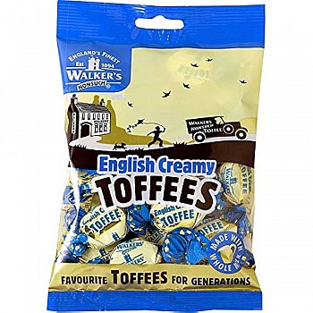 Walkers Creamy English Toffee Bags