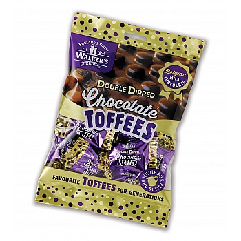 Walkers Double Dipped Chocolate Toffees Bags